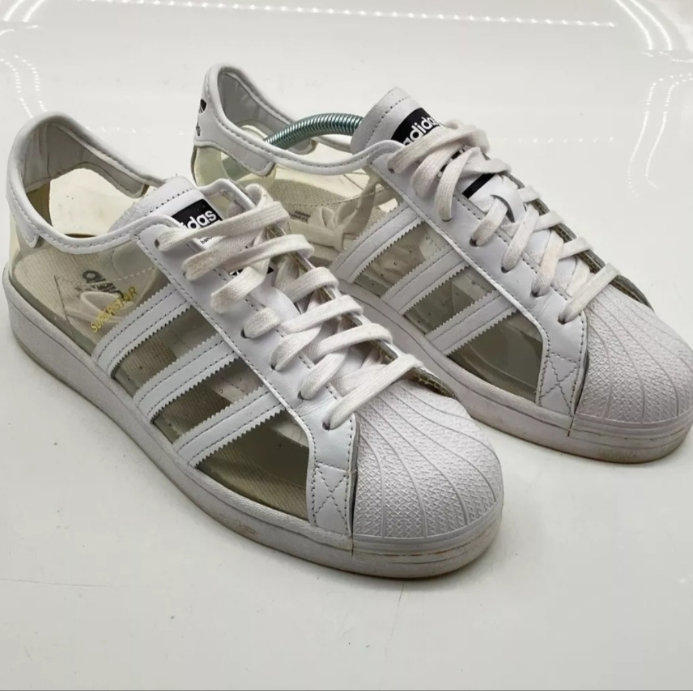 Adidas Superstar Transparent Men's Sneakers FZ0245 - Size 8.5